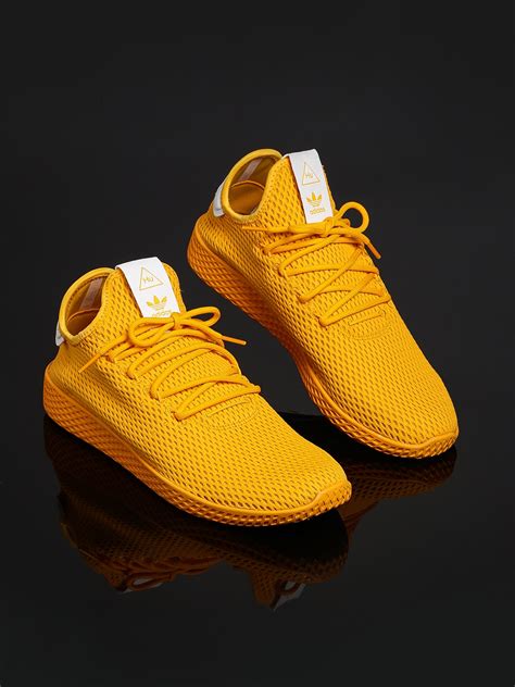 yellow adidas shoes men's